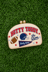 Hotty Toddy- Embroidered Clutch - Lisi Lerch
