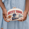 Hotty Toddy- Embroidered Clutch - Lisi Lerch
