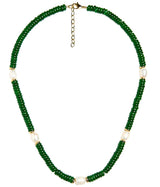 Jenny - Quartz Beaded Necklace with freshwater Pearl - Lisi Lerch