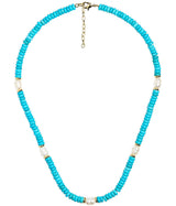 Jenny - Quartz Beaded Necklace with freshwater Pearl - Lisi Lerch