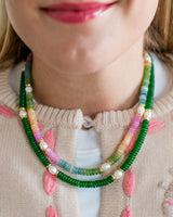 Jenny - Quartz Beaded Necklace with freshwater Pearl - Lisi Lerch