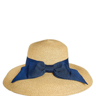 Julie Hat - Packable Straw Hat With Bow - Lisi Lerch