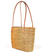 Large Charlotte - Chocolate/Tan Harvest Layer - Football - Lisi Lerch