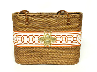 Large Charlotte - College Orange/Orange Oct Layer - XL Bee - Lisi Lerch