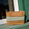Large Charlotte - Sage/Green Leaf Layer - Lisi Lerch
