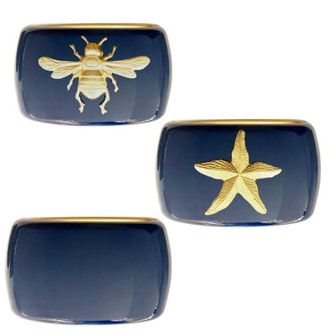 Large Cuff - Navy - Lisi Lerch