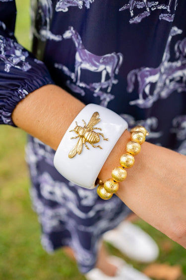 Large Cuff - White - Lisi Lerch