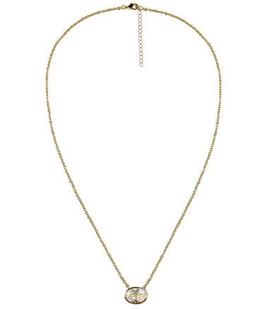 Large Oval Bezel Necklace - Lisi Lerch