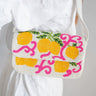 Lemon Beaded Shoulder Bag- Sample Sale- Final Sale - Lisi Lerch