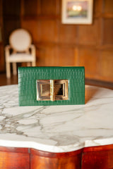Lillian Croc Clutch - Lisi Lerch