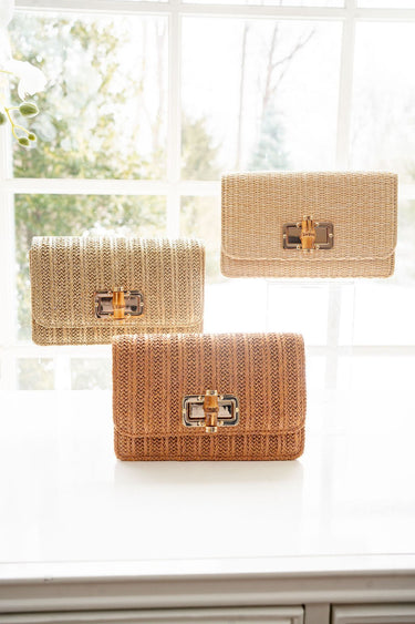 Lilly Clutch - Bamboo Toggle - Lisi Lerch