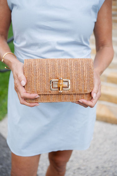 Lilly Clutch - Bamboo Toggle - Lisi Lerch