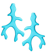 Lisi Lerch Acrylic Coral Earring - Florida Friends  