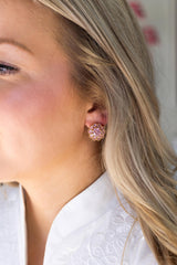 Lisi Lerch Amy Earrings - Rhinestone Stud - Amy Littleson Collection  