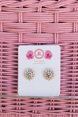 Lisi Lerch Amy Earrings - Rhinestone Stud - Amy Littleson Collection  
