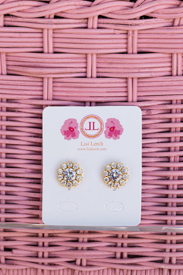 Lisi Lerch Amy Earrings - Rhinestone Stud - Amy Littleson Collection  
