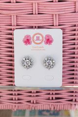 Lisi Lerch Amy Earrings - Rhinestone Stud - Amy Littleson Collection  
