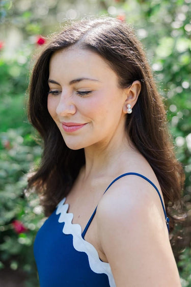 Lisi Lerch Audrey - Double Pearl earrings - Belle of  the Ball 