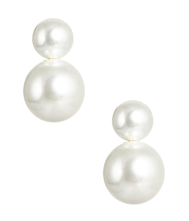 Lisi Lerch Audrey - Double Pearl earrings - Belle of  the Ball