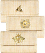 Lisi Lerch Avery Clutch Straw - Charm 