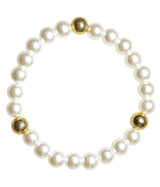 Lisi Lerch Birdie Bracelet with Gold Beads 