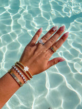 Lisi Lerch Carolina - Gold Beaded Bracelet 4mm 