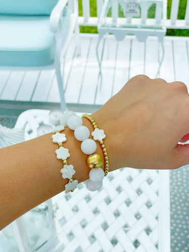 Lisi Lerch Carolina - Gold Beaded Bracelet 4mm 