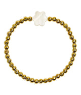 Lisi Lerch Carolina - Gold Beaded Bracelet 4mm 