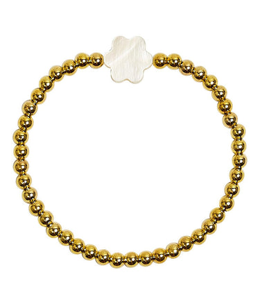 Lisi Lerch Carolina - Gold Beaded Bracelet 4mm 