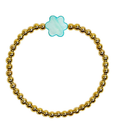 Lisi Lerch Carolina - Gold Beaded Bracelet 4mm 