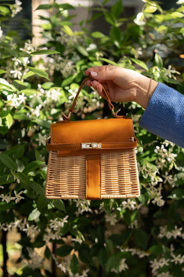 Celine Wicker Handbag - Belle of the Ball - Lisi Lerch