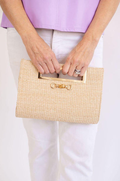 美品◆Chloe◆クラッチバッグ◆ゴールド Chloe Clutch | Day to Night Crossbody | Lisi Lerch