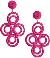 Chloe Raffia - Drop Earring - Lisi Lerch