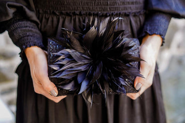 Lisi Lerch COCO - Feather Clutch 