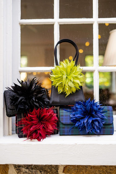 Lisi Lerch COCO - Feather Clutch 