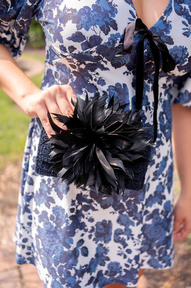 Lisi Lerch COCO - Feather Clutch 