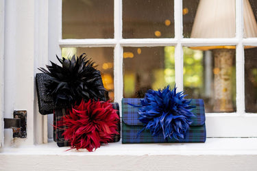 Lisi Lerch COCO - Feather Clutch 