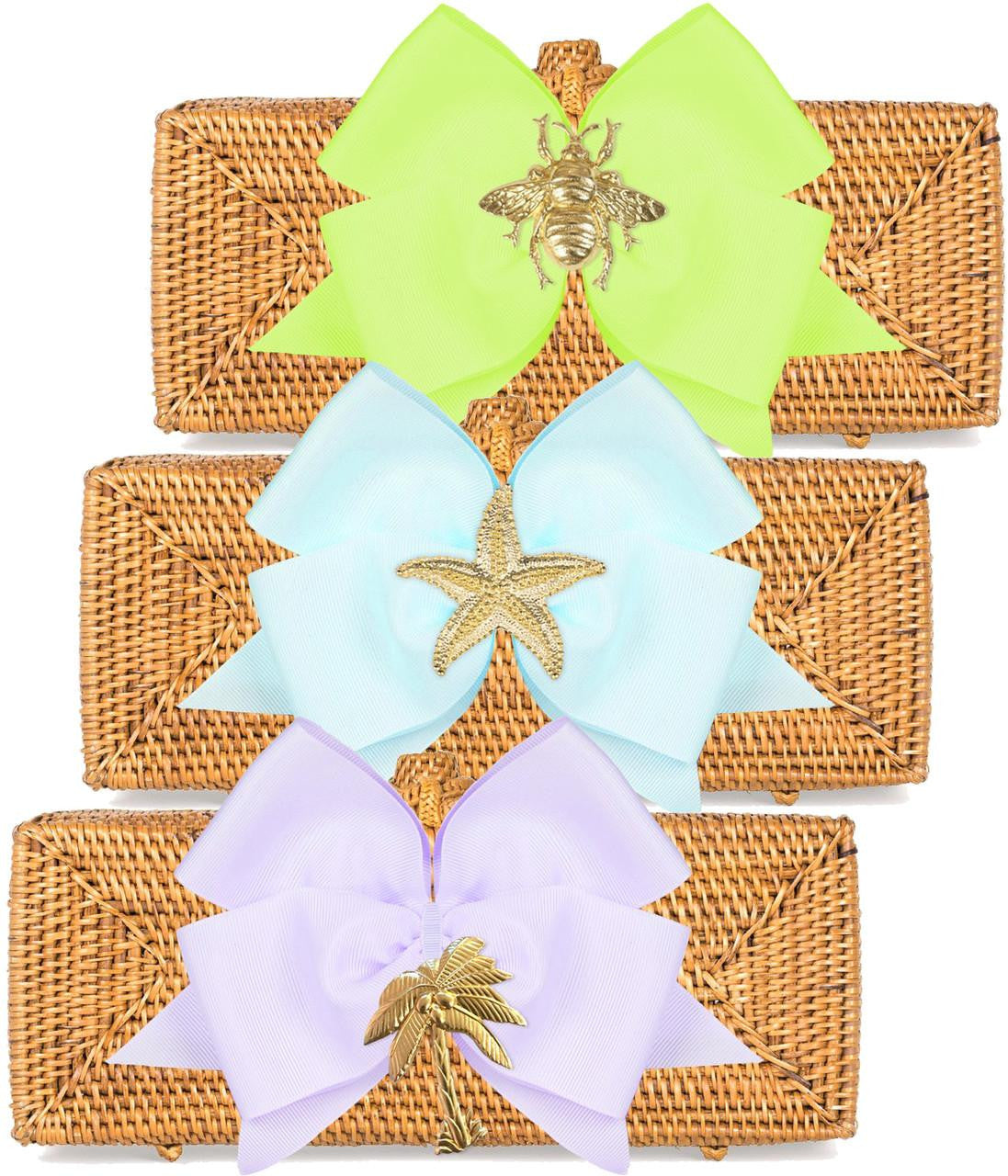 Colette Fluffy Bow Charm