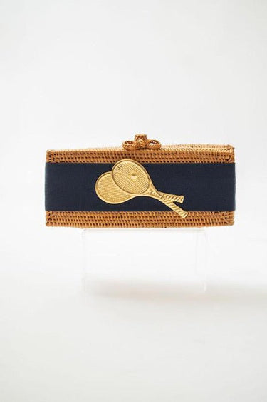 Colette - Navy Band with Double Tennis Racket - Lisi Lerch