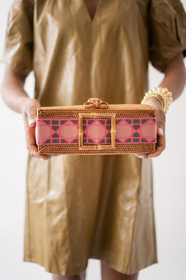 Colette - Pink Shanghai Band with Bamboo Buckle - Lisi Lerch