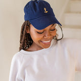 Custom Baseball Hats - Gold Charm - Lisi Lerch