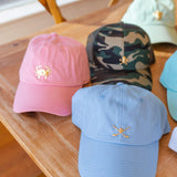 Custom Baseball Hats - Gold Charm - Lisi Lerch