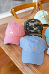 Custom Baseball Hats - Gold Charm - Lisi Lerch