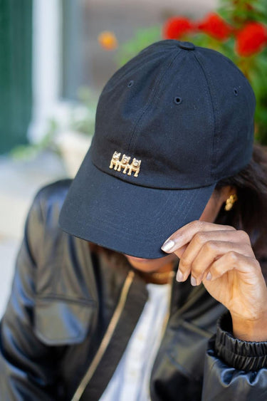 Custom Baseball Hats - Gold Charm - Lisi Lerch