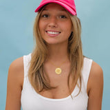 Custom Baseball Hats - Gold Charm - Lisi Lerch