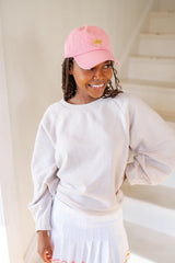 Custom Baseball Hats - Gold Charm - Lisi Lerch