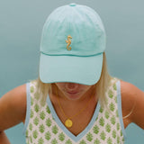 Custom Baseball Hats - Gold Charm - Lisi Lerch