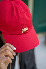 Custom Baseball Hats - Gold Charm - Lisi Lerch
