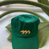 Custom Baseball Hats - Gold Charm - Lisi Lerch