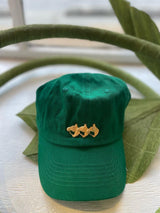 Custom Baseball Hats - Gold Charm - Lisi Lerch